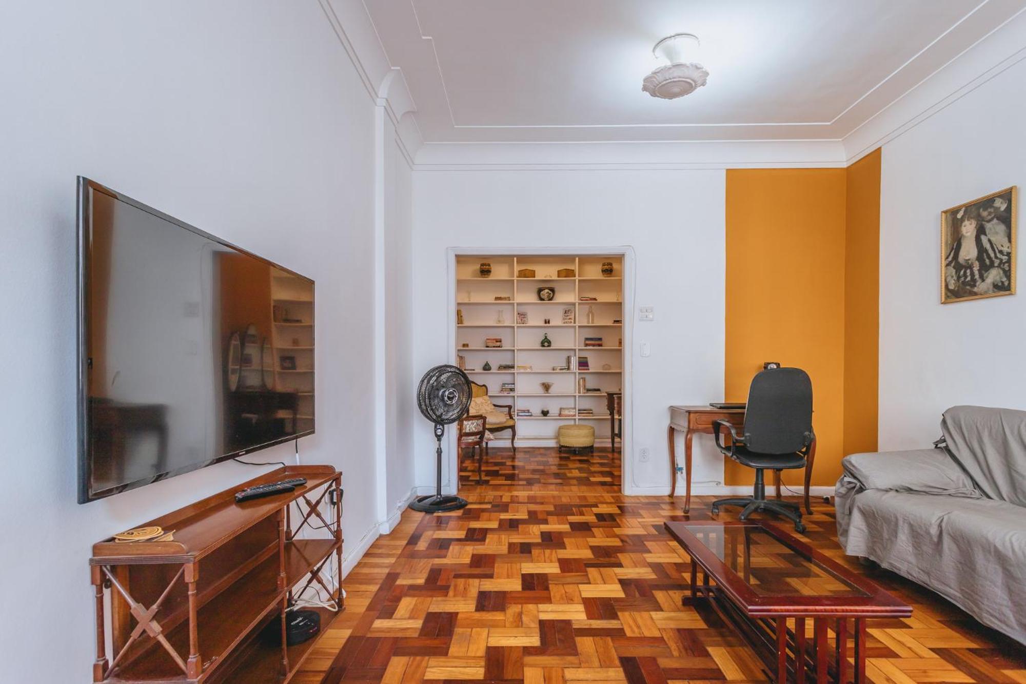 Apartamento Amplo - 3 Quartos - 1 Min Da Río de Janeiro
